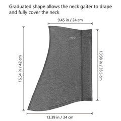 UPF 50+ Neck Gaiter with Breathable Holes - Bassdash