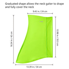 UPF 50+ Neck Gaiter with Breathable Holes - Bassdash