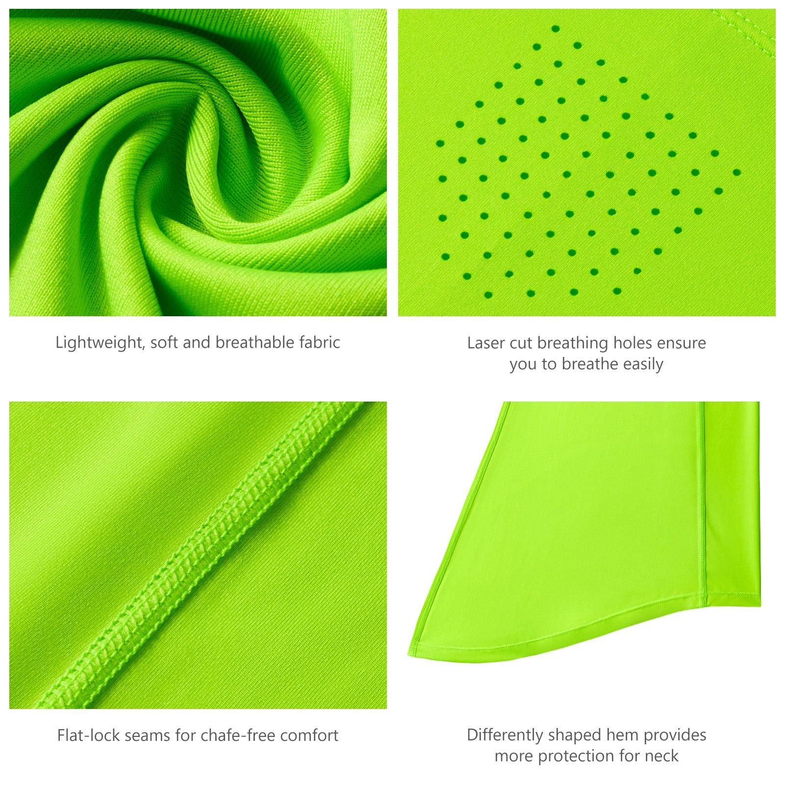 UPF 50+ Neck Gaiter with Breathable Holes - Bassdash