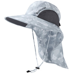 Unisex UPF 50+ Water Resistant Sun Hat with Neck Flap FH06