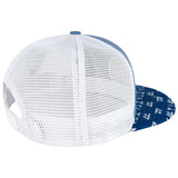 Unisex Flat Brim Trucker Cap - Blue4 - Bassdash