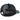 Unisex Flat Brim Trucker Cap - BlackTropical Flower4 - Bassdash
