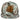 Unisex Flat Brim Trucker Cap - Block Camo2 - Bassdash