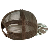 Unisex Flat Brim Trucker Cap - Block Camo4 - Bassdash