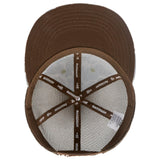 Unisex Flat Brim Trucker Cap - Block Camo5 - Bassdash
