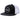 Unisex Flat Brim Trucker Cap - Black and White1 - Bassdash