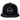 Unisex Flat Brim Trucker Cap - Black and White2 - Bassdash