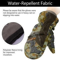 Men’s Insulated Mittens Winter Hunting Gloves HG04M