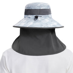 Unisex UPF 50+ Sun Hat with Face Cover & Neck Flap FH09