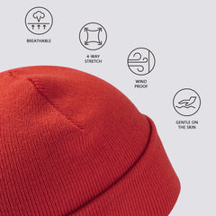 Unisex Winter Warm Knit Beanie Hats - Bassdash