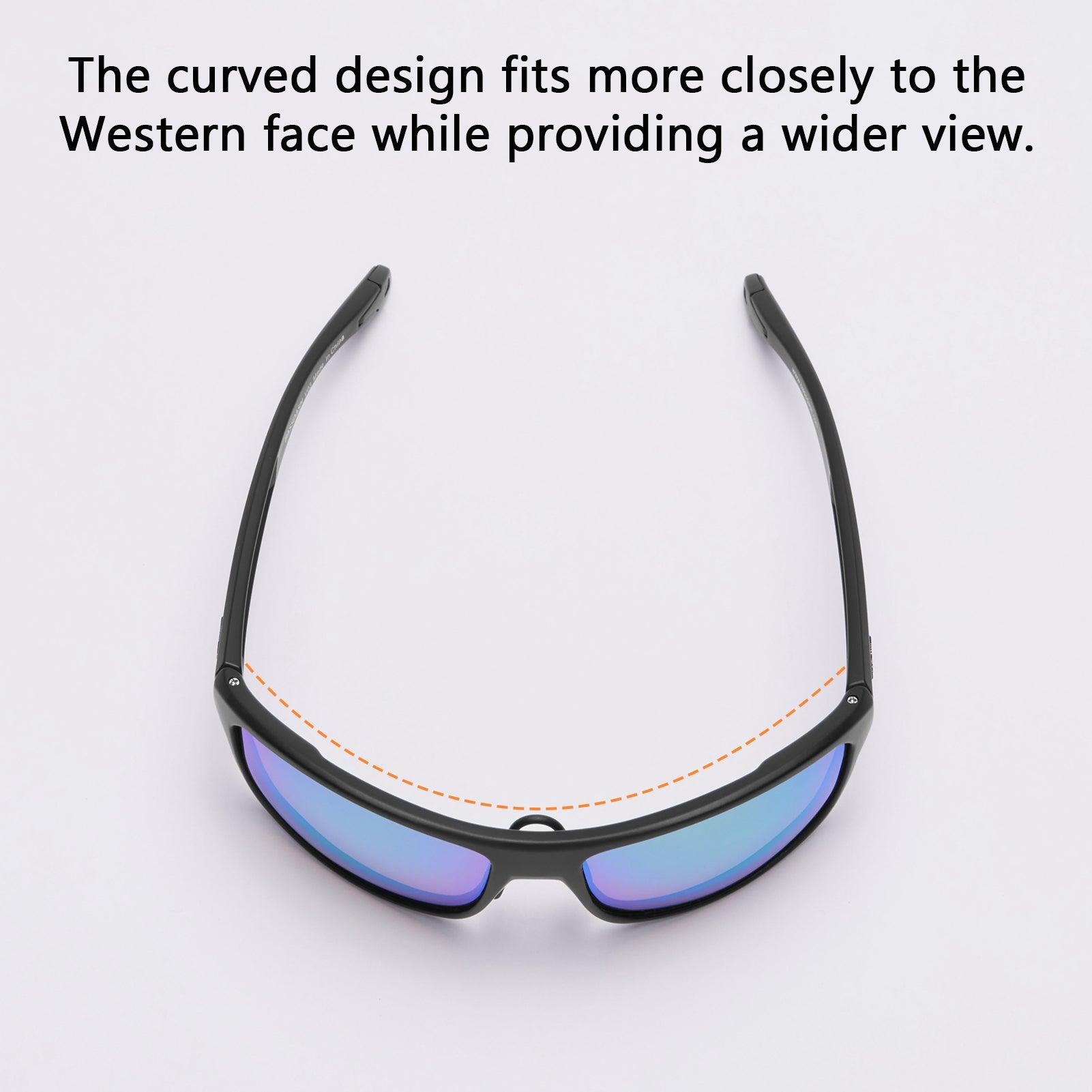 Unisex V03 Polarized Fishing Sunglasses UV400 - Bassdash