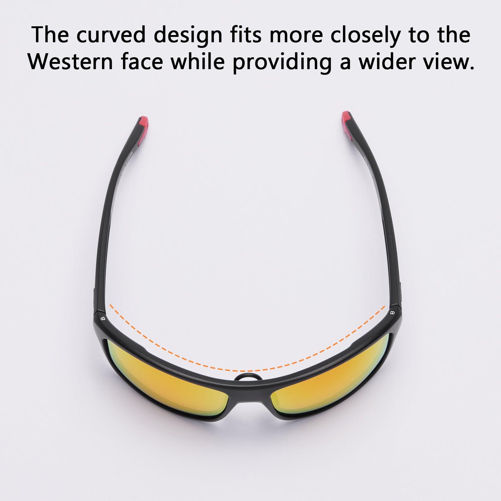 Unisex V03 Polarized Fishing Sunglasses UV400 - Bassdash
