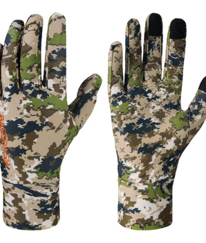 Men's Lightweight UPF 50+ Camo Hunting Gloves HG05 - Bassdash