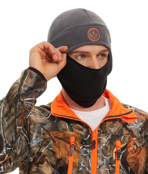 2-in-1 Warm Fleece Hat - Bassdash