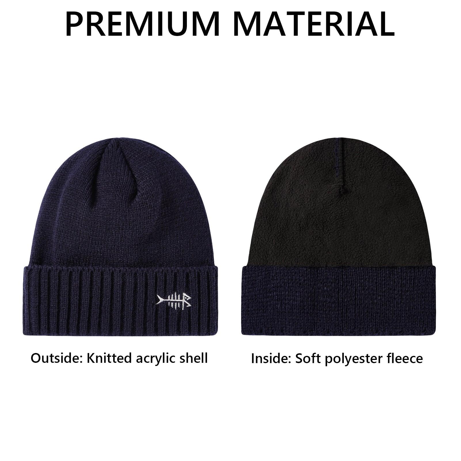 Fleece Lining Winter Knit Beanie - Bassdash