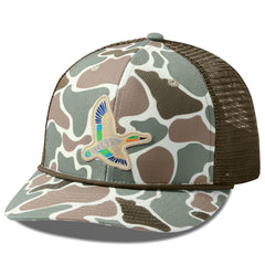 Unisex Embroidered Rope Trucker Hat