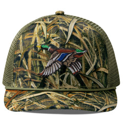 Unisex Embroidered Rope Trucker Hat