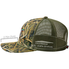 Unisex Embroidered Rope Trucker Hat