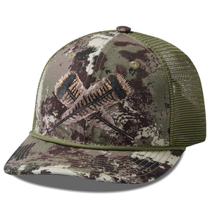 Unisex Embroidered Rope Trucker Hat