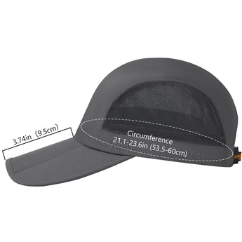 Unisex Folding Baseball Caps - Bassdash