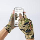 Unisex Fingerless Fleece Liner Hunting Gloves HG06 - Bassdash