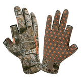 Unisex Fingerless Fleece Liner Hunting Gloves HG06 - Bassdash