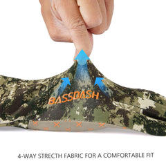 Unisex Fingerless Fleece Liner Hunting Gloves HG06 - Bassdash