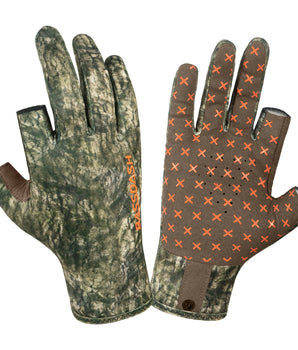 Unisex Fingerless Fleece Liner Hunting Gloves HG06