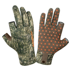 Unisex Fingerless Fleece Liner Hunting Gloves HG06 - Bassdash