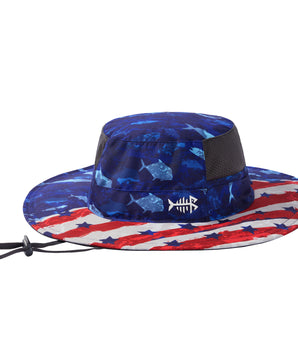 Unisex UPF 50+ Water Resistant Fishing Bucket Hat FH15