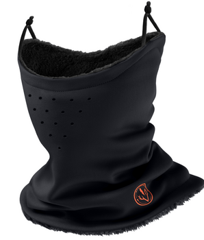 Unisex Fleece Winter Neck Gaiter with Ear Loops
