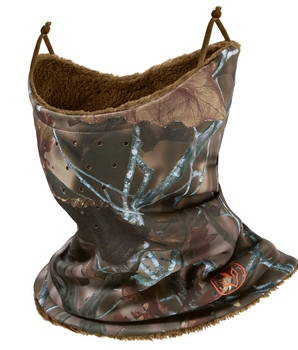 Unisex Fleece Winter Neck Gaiter with Ear Loops