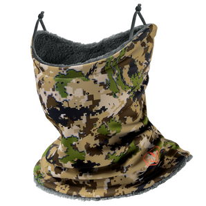 Unisex Fleece Winter Neck Gaiter with Ear Loops