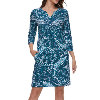 Lightbare Women's UPF50+ 3/4 Sleeve Dress LB04W - Bassdash