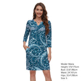 Lightbare Women's UPF50+ 3/4 Sleeve Dress LB04W - Bassdash
