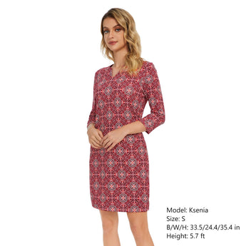 Lightbare Women's UPF50+ 3/4 Sleeve Dress LB04W - Bassdash