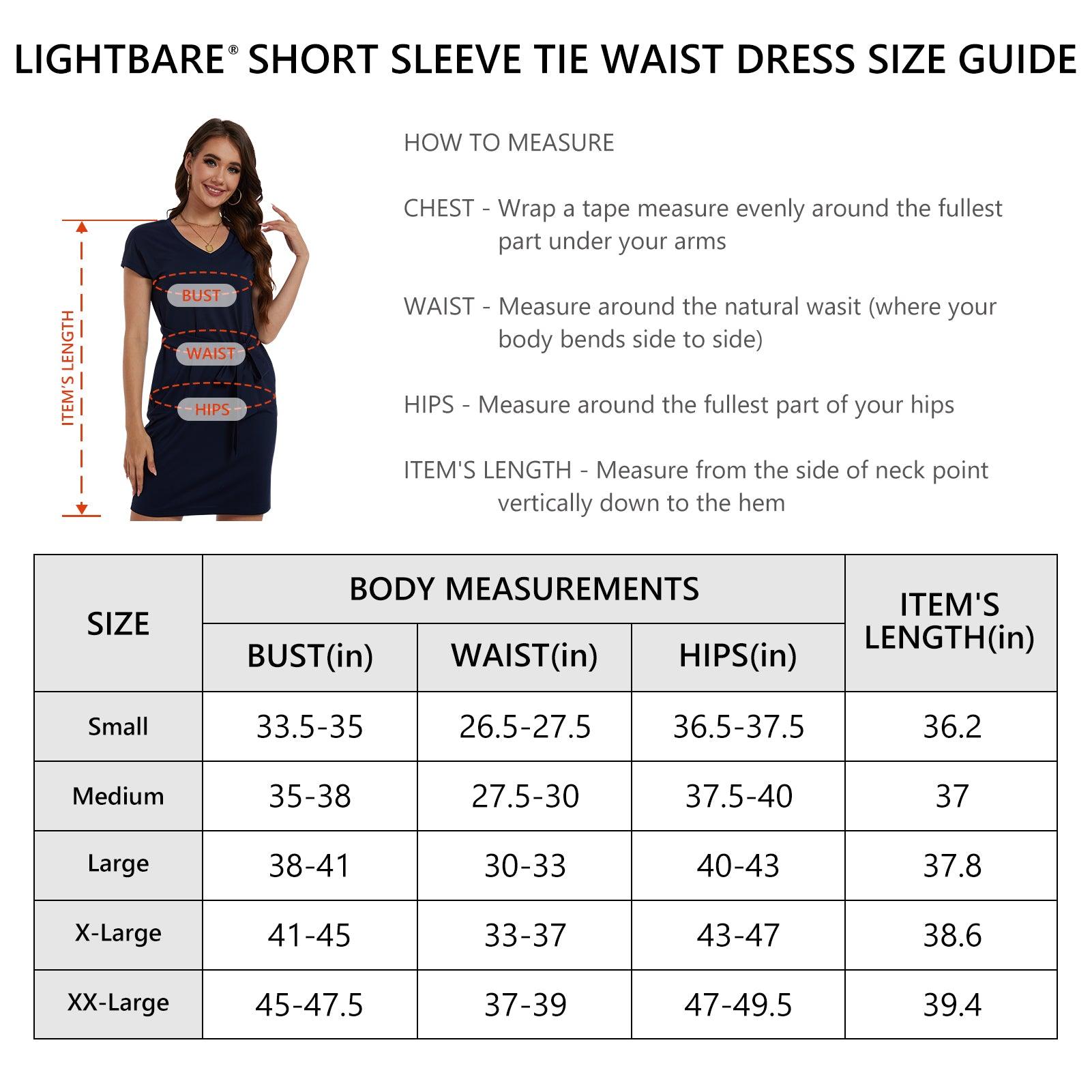Women's UPF 50+ Short Sleeve Tie Waist Dress LB13W - Bassdash