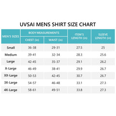 UVSAI Men UPF 50+ Permanent UV Sun Protection Vented Hoodie Shirt
