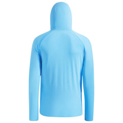 UVSAI Men UPF 50+ Permanent UV Sun Protection Vented Hoodie Shirt