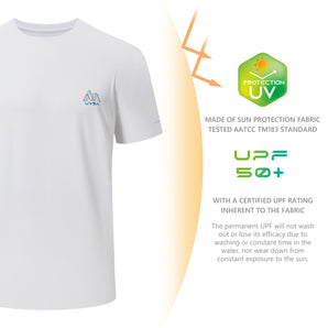 UVSAI Men’s Permanent UPF 50+ Short Sleeve T-Shirts