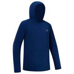 UVSAI Men’s Hoodie Shirt UPF 50+ Permanent UV Protection T-Shirts With Kangaroo Pocket