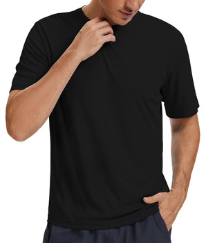 UVSAI Men’s Permanent UPF 50+ Short Sleeve T-Shirts