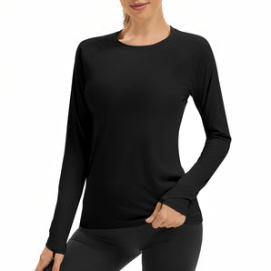 UVSAI Women UPF 50+ Quick Dry Long Sleeve Shirt