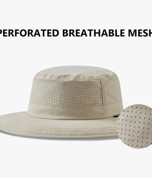 UVSAI UPF 50+ Bucket Sun Hat with Laser Perforated Mesh Cooling