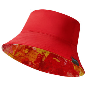 UVSAI UPF 50+ Reversible Foldable Sun Bucket Hat for Hiking Fishing