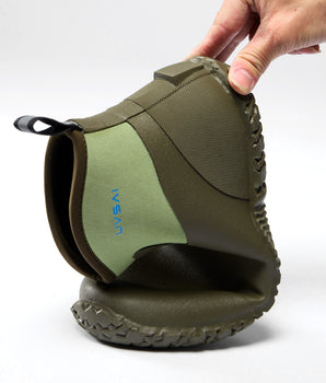 UVSAI Men’s Waterproof 5.3-inch Ankle High Garden Shoes Rain Boots