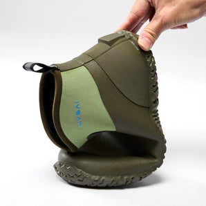UVSAI Men’s Waterproof 5.3-inch Ankle High Garden Shoes Rain Boots