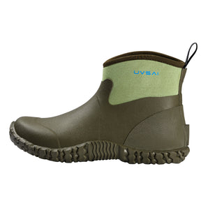 UVSAI Men’s Waterproof 5.3-inch Ankle High Garden Shoes Rain Boots