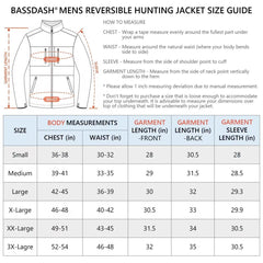 Reversible Lightweight Insulated Hunting Jacket - Bassdash