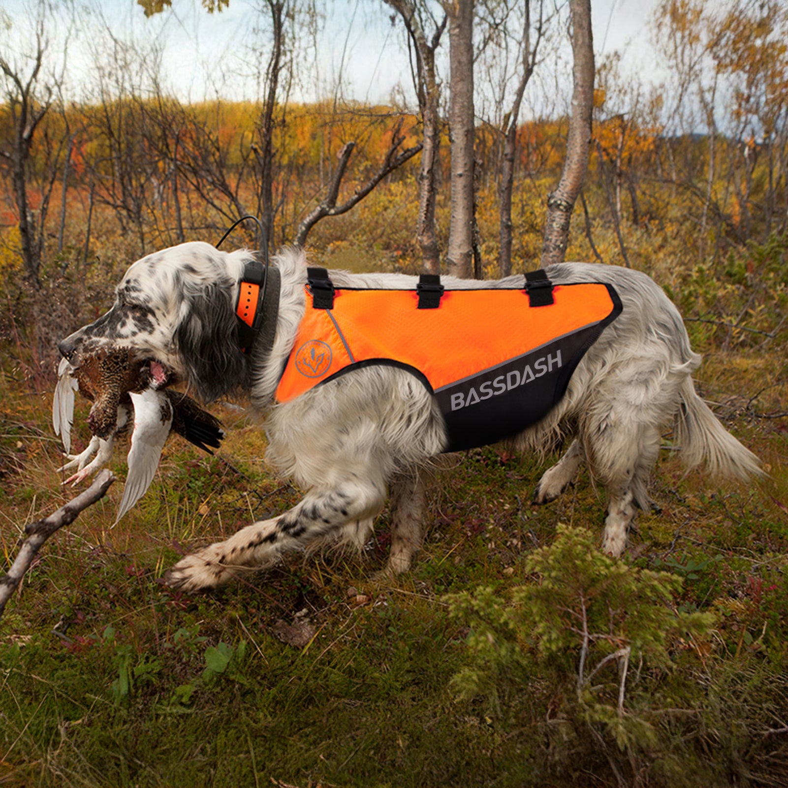 Guguluza Orange Camouflage Hunting Vest Dog Life Jackets GUGULUZA
